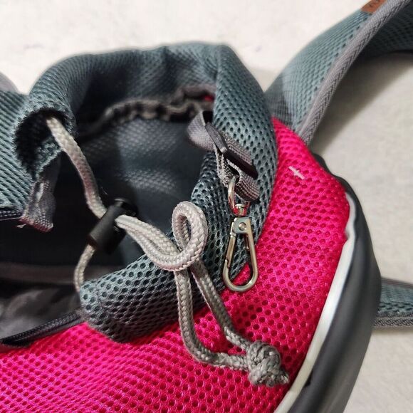 Yudodo Pet Carrier Bag Dog Cat Travel Bag Padded Strap Small Color Pink And Gray - Picture 8 of 13